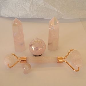 Beautiful Rose Quartz Set
